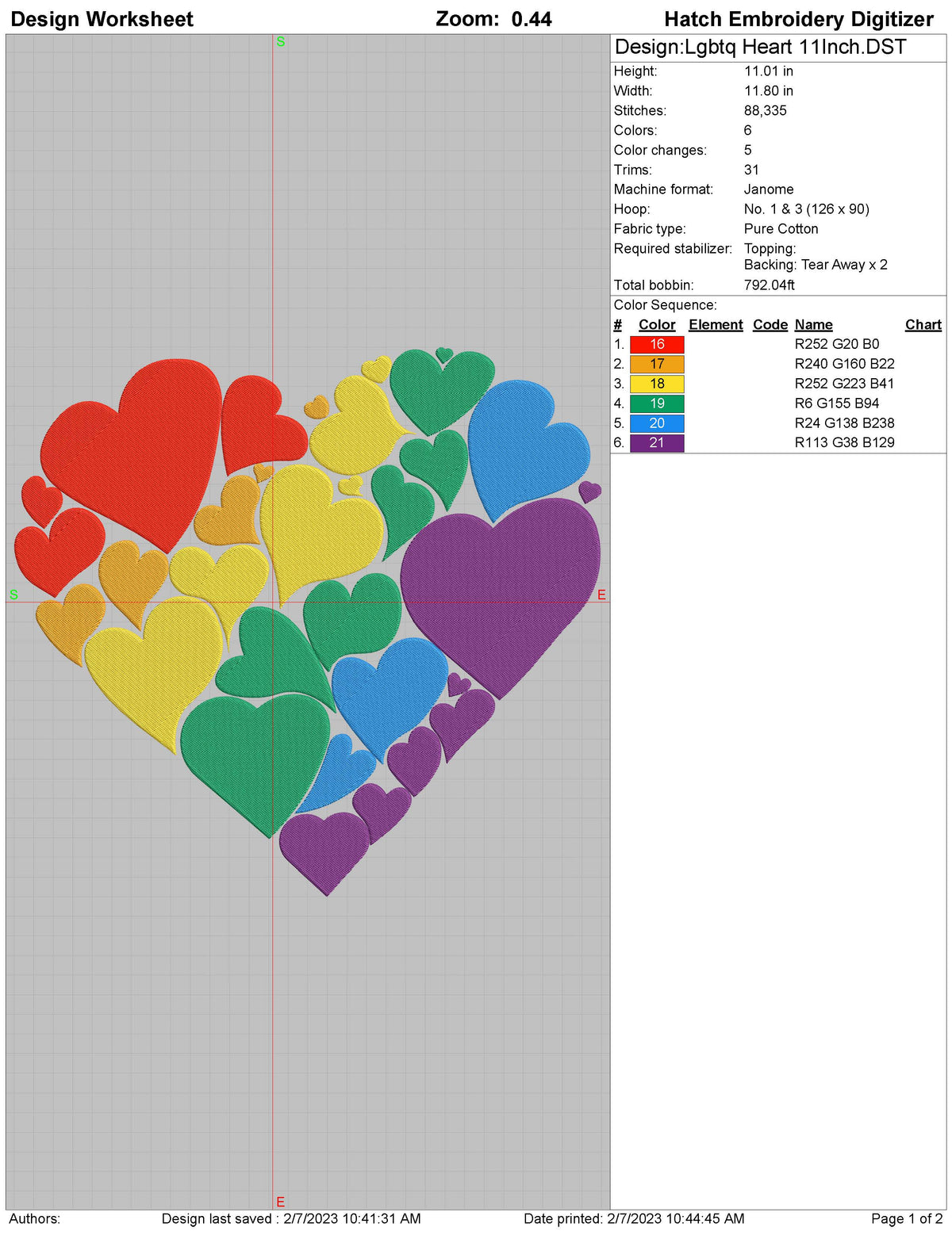 LGBTQ Hearts